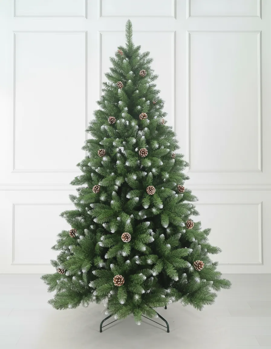 Kansas Pine Tree | Snow-Frosted Artificial Christmas Tree – Roys Wonderland