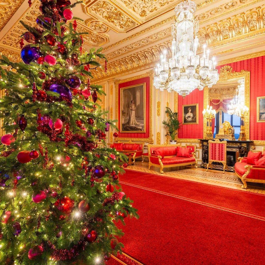 King Charles wades in on age-old Christmas debate with towering 20-foot tree
