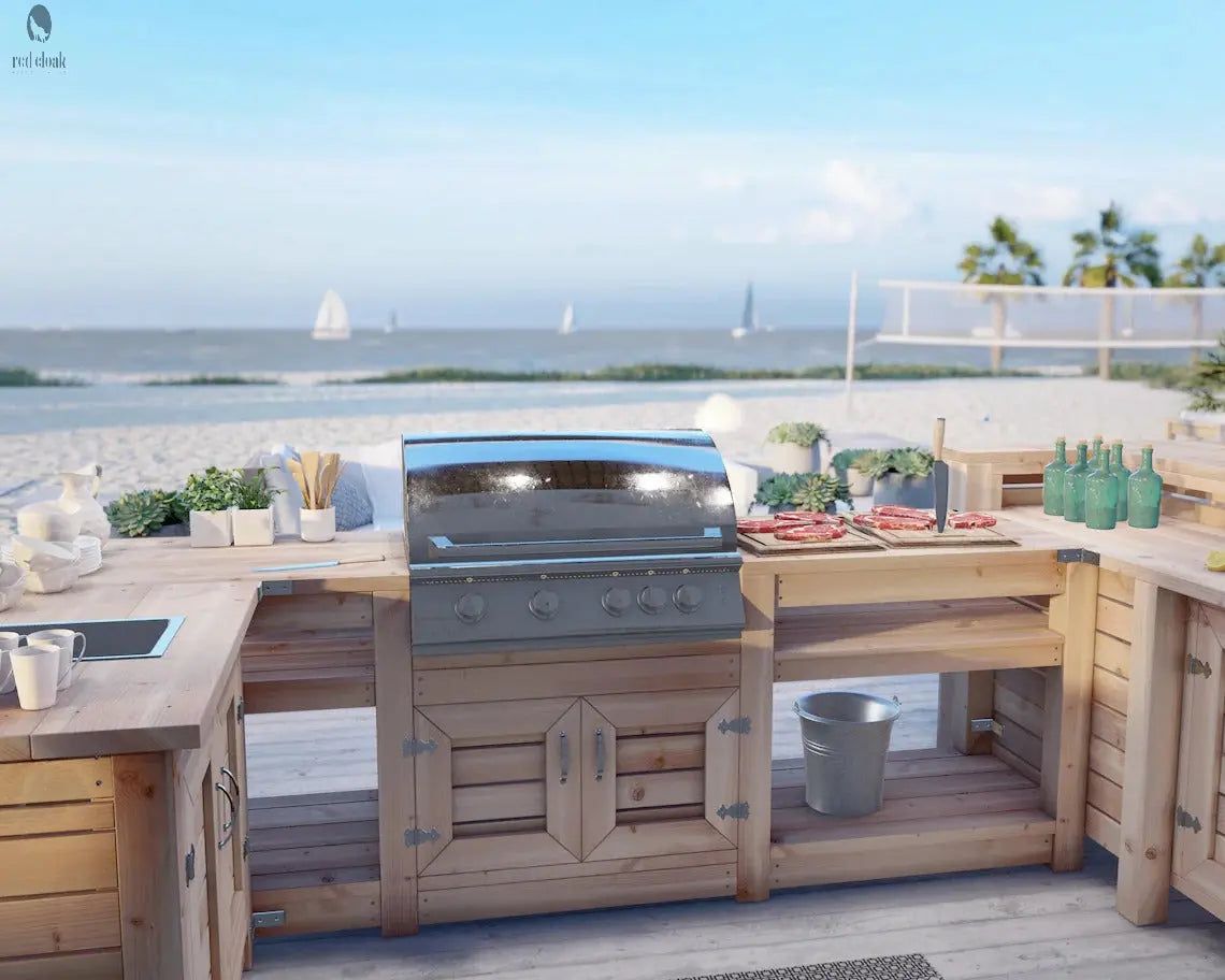 Kitchen Sink Build Outdoor Countertop Build Outdoor Countertop Sink Build Outdoor Kitchen With Cinder Blocks 23