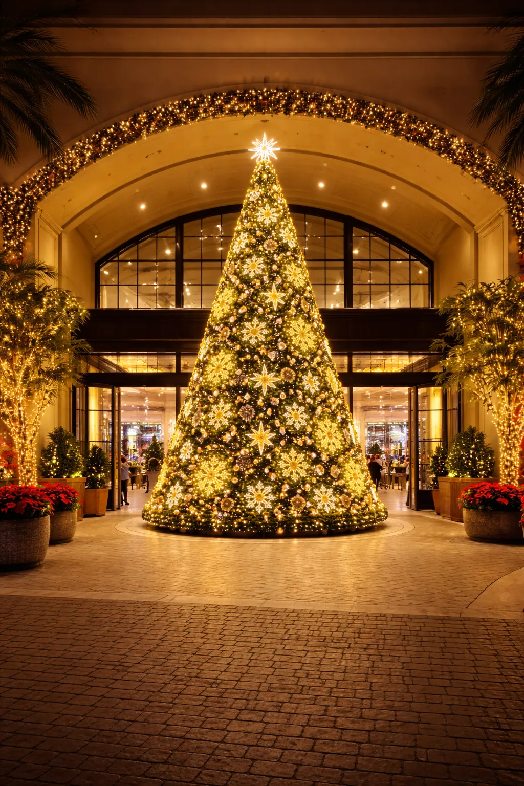 Led Christmas Tree Christmas Lights Commercial 6m 10m 15m Commercial Large Outdoor Giant Sky Canopy Christmas Tree Commercial Holiday Lighting Solutions For Shopping Malls, City Decorations,