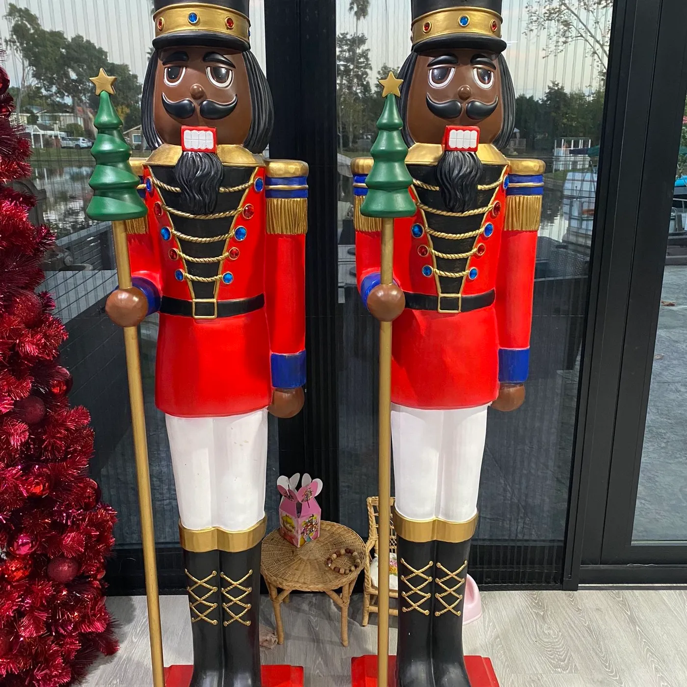 Life size Nutcrackers for Christmas - 6 foot tall. Excellent condition for  Sale in Lake Forest, CA - OfferUp