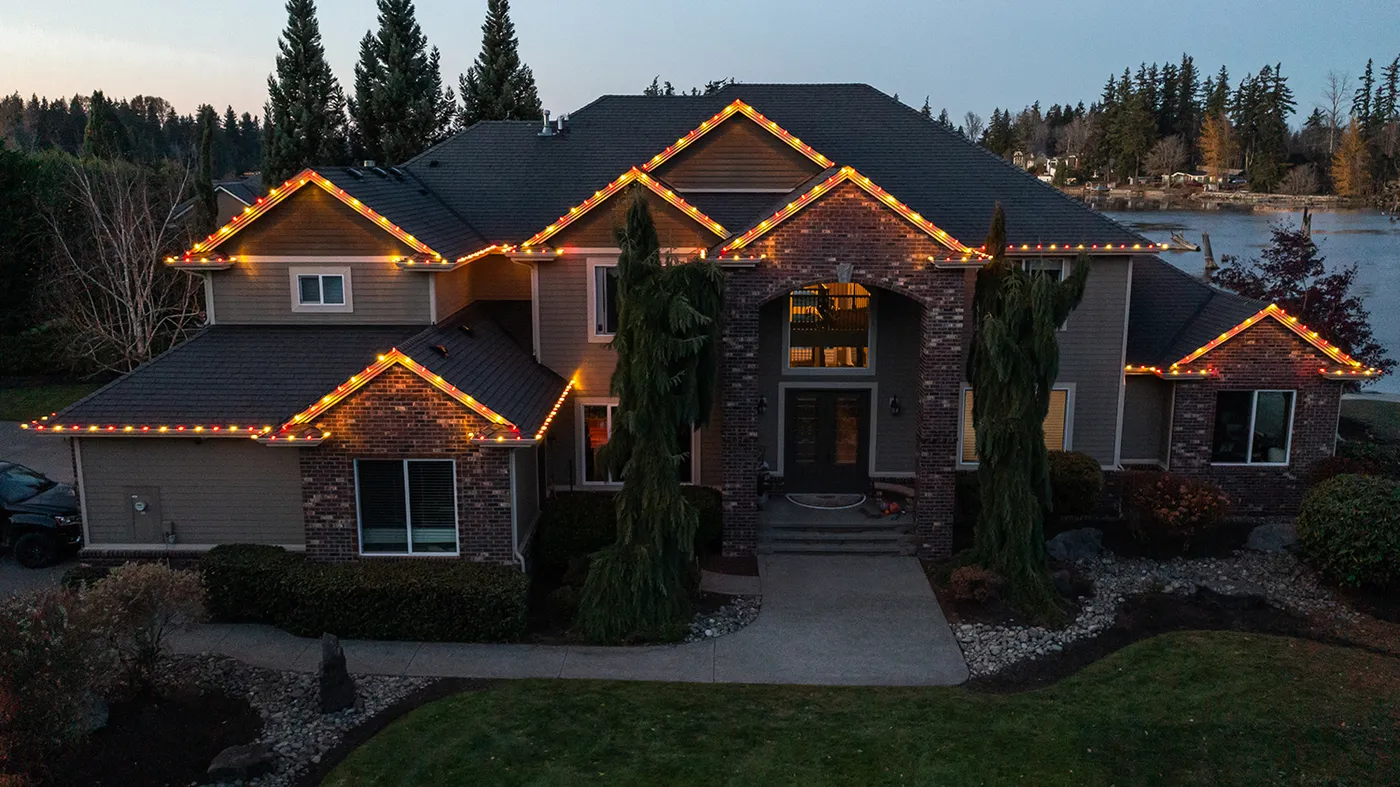 Light Up Your Holidays With Valentine Roofing's Christmas Light Installation | Valentine Roofing