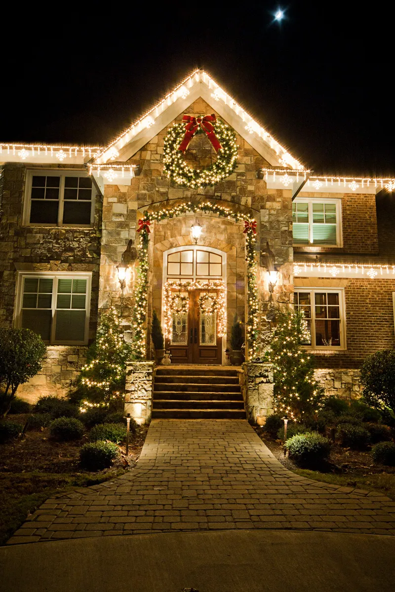 Long Island Christmas and Holiday Light Installation Service Shares Great Holiday Entrance Ideas - Long Island Christmas Light Installation