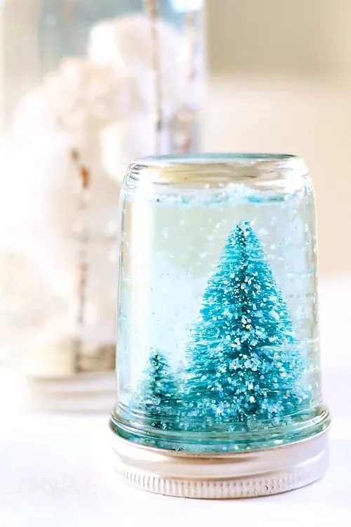 Make Your own Upcycled Snow Globe! - orgayana