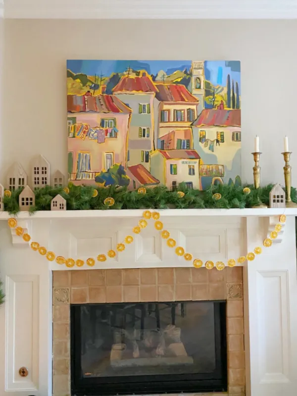Making an Dried Orange Garland | Life at Bella Terra