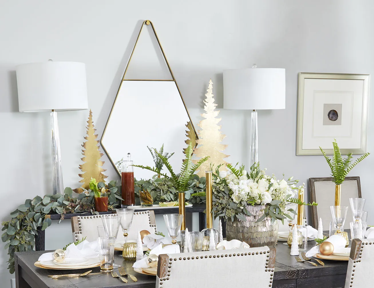 Merry Tablescapes for a Holiday at Home - Flower Magazine