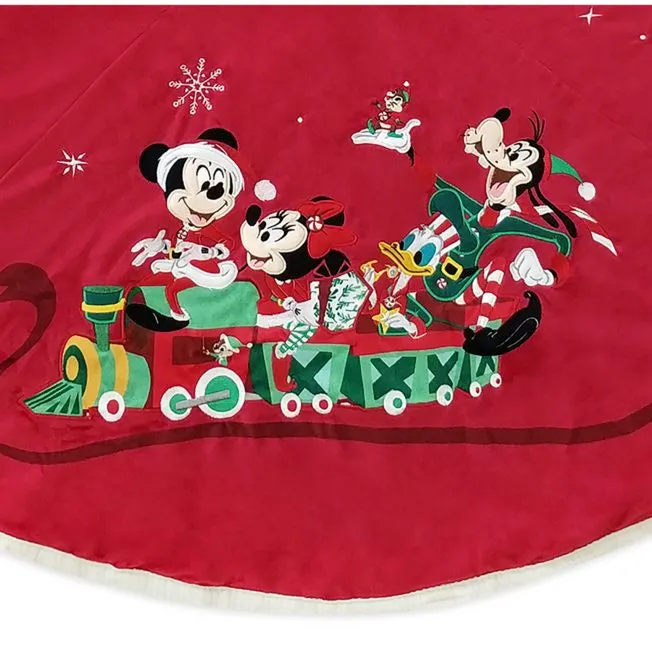 Mickey and Friends Holiday Cheer Tree Skirt | Disney Store