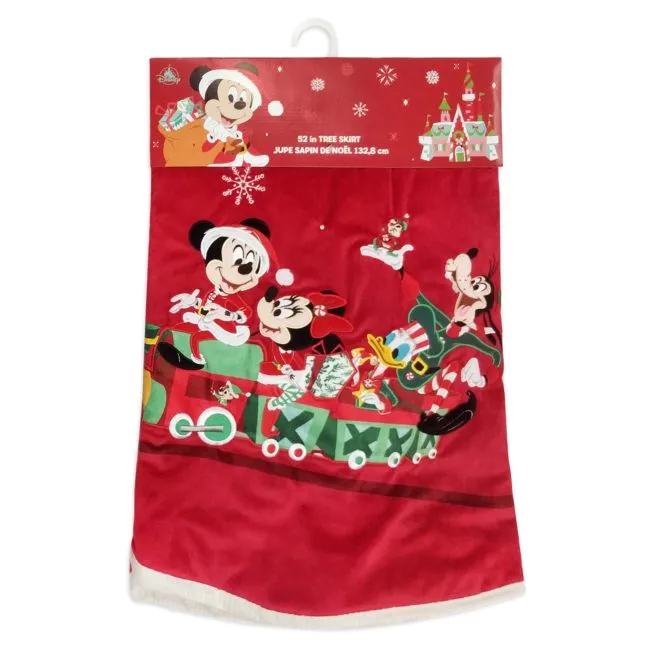 Mickey and Friends Holiday Cheer Tree Skirt | Disney Store