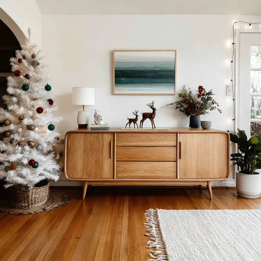 🎁 Mid-Century Modern Christmas Decor: Add Festive Flair! ✨