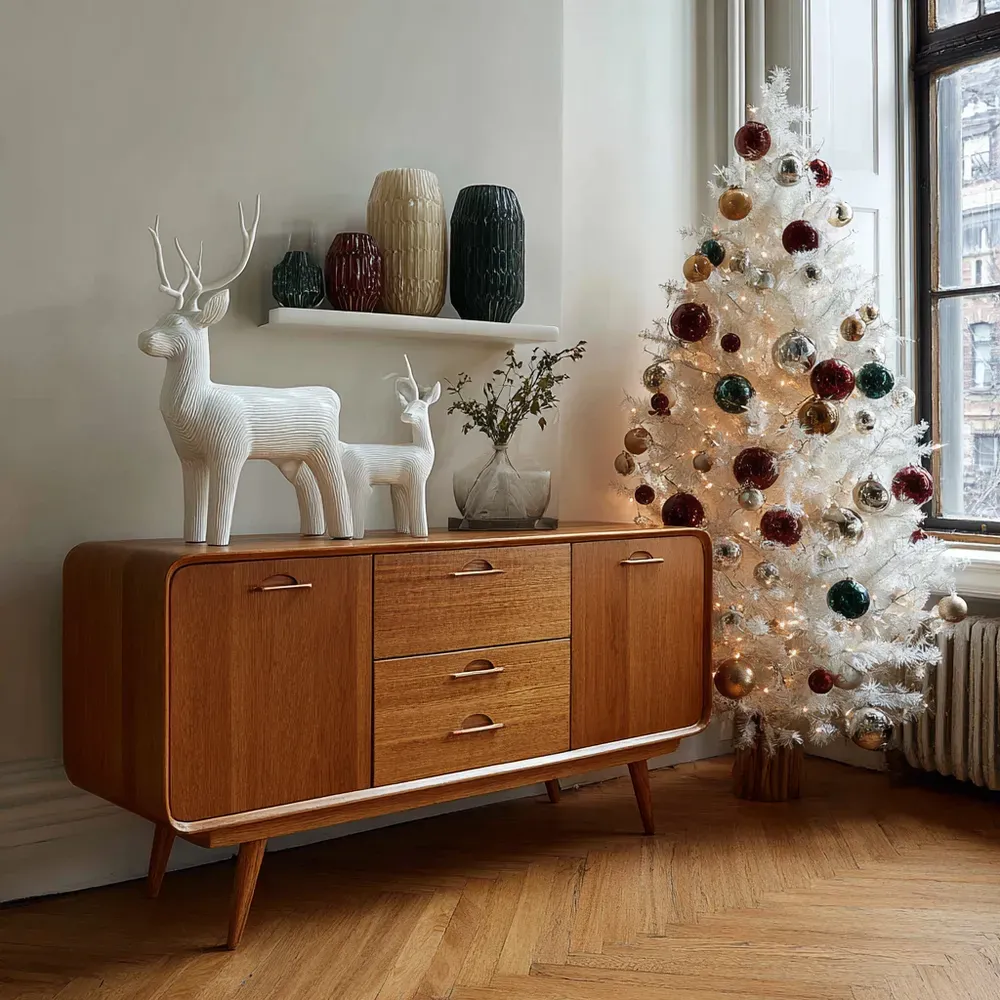 🎁 Mid-Century Modern Christmas Decor: Add Festive Flair! ✨