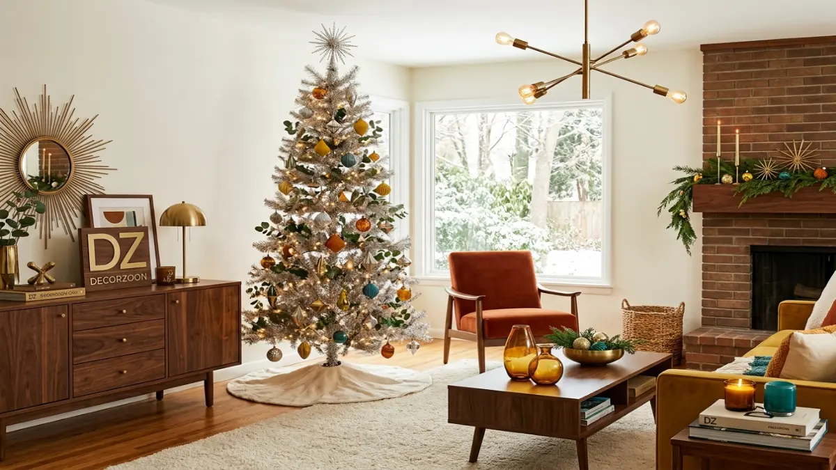 Mid Century Modern Christmas Decor That Feels Retro, Warm, and Intentional  Mid Century Modern Christmas Decor: 10 Retro Ideas