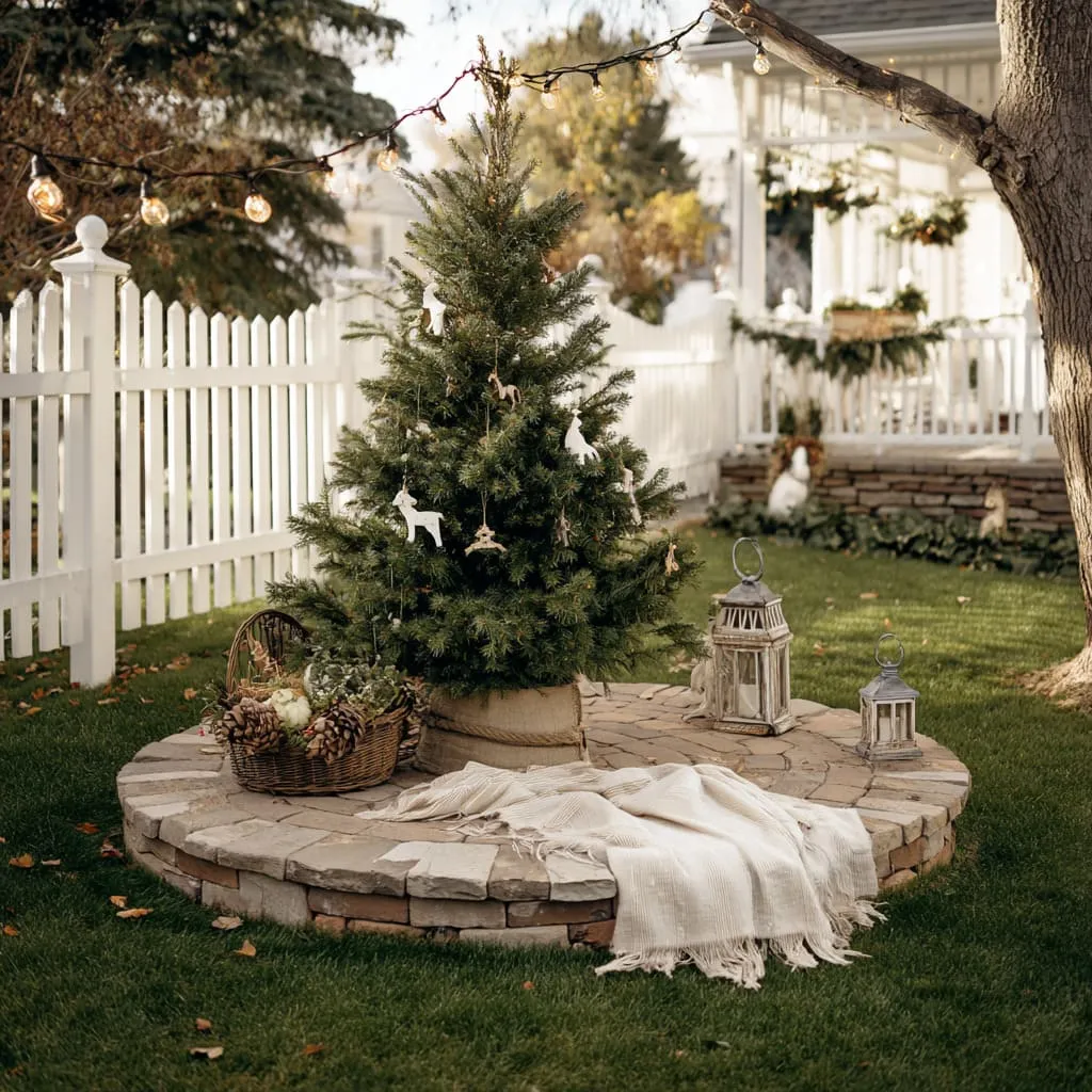 Modern Outdoor Christmas Tree Ideas with Minimal Style | FH