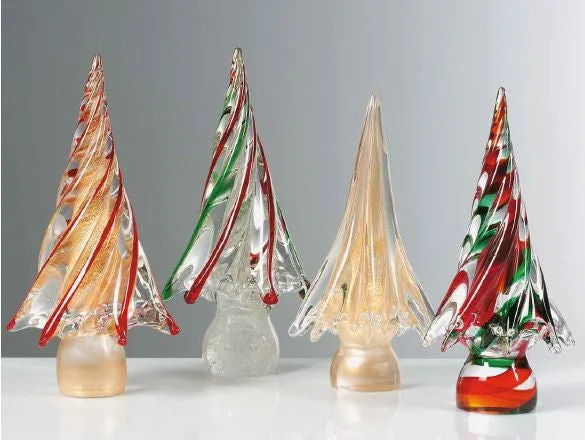 Murano glass Christmas tree – Murano Glass Sculptures