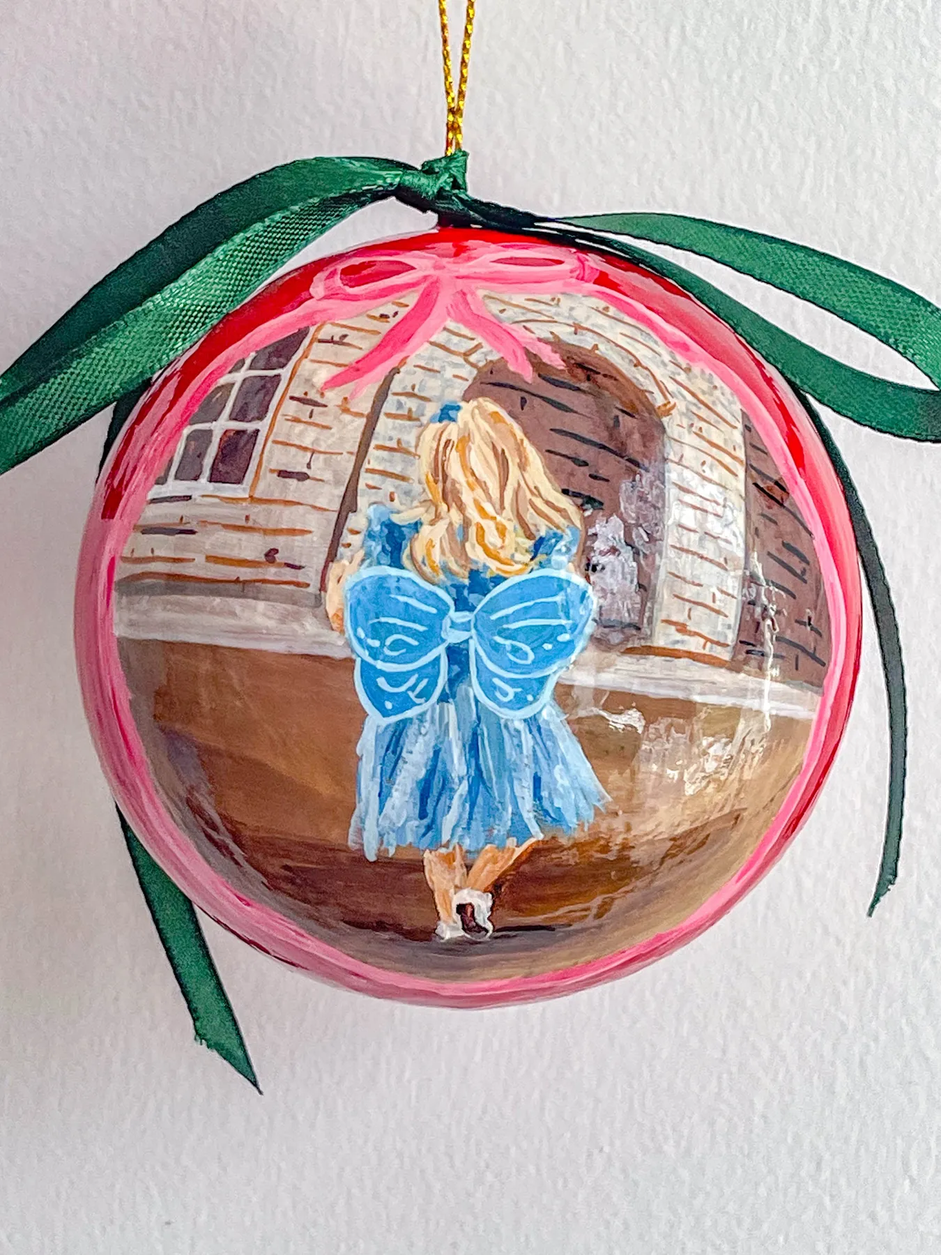 My DIY Painted Christmas Ornament Tradition - thekittchen