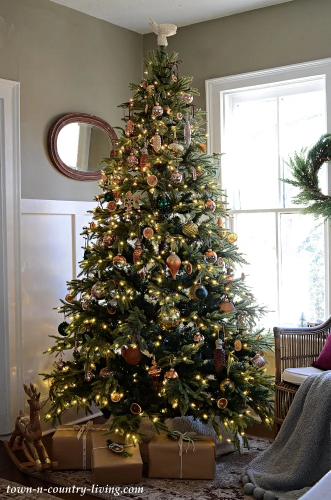 My Modern Country Christmas Tree - Town & Country Living