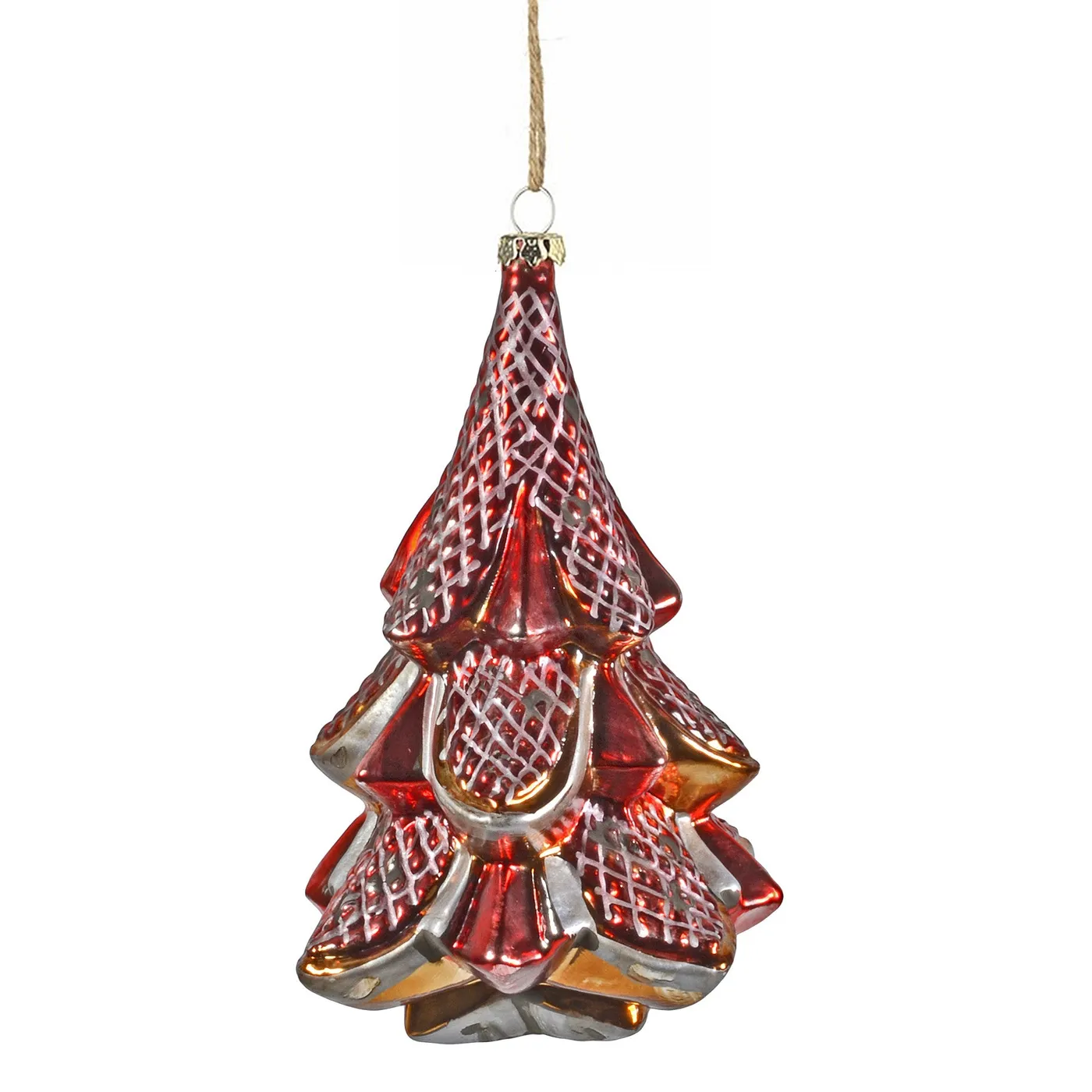Napa Home & Garden 6' Tree Glass Ornament, Antique Red – The Barrington Garage