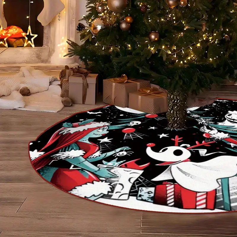 Nightmare Before Christmas Tree Skirt - The Kandy Apple