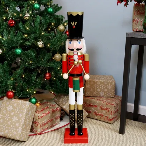 Noah the Harmonious Indoor Christmas Nutcracker Statue - 35.75 in by  Sunnydaze
