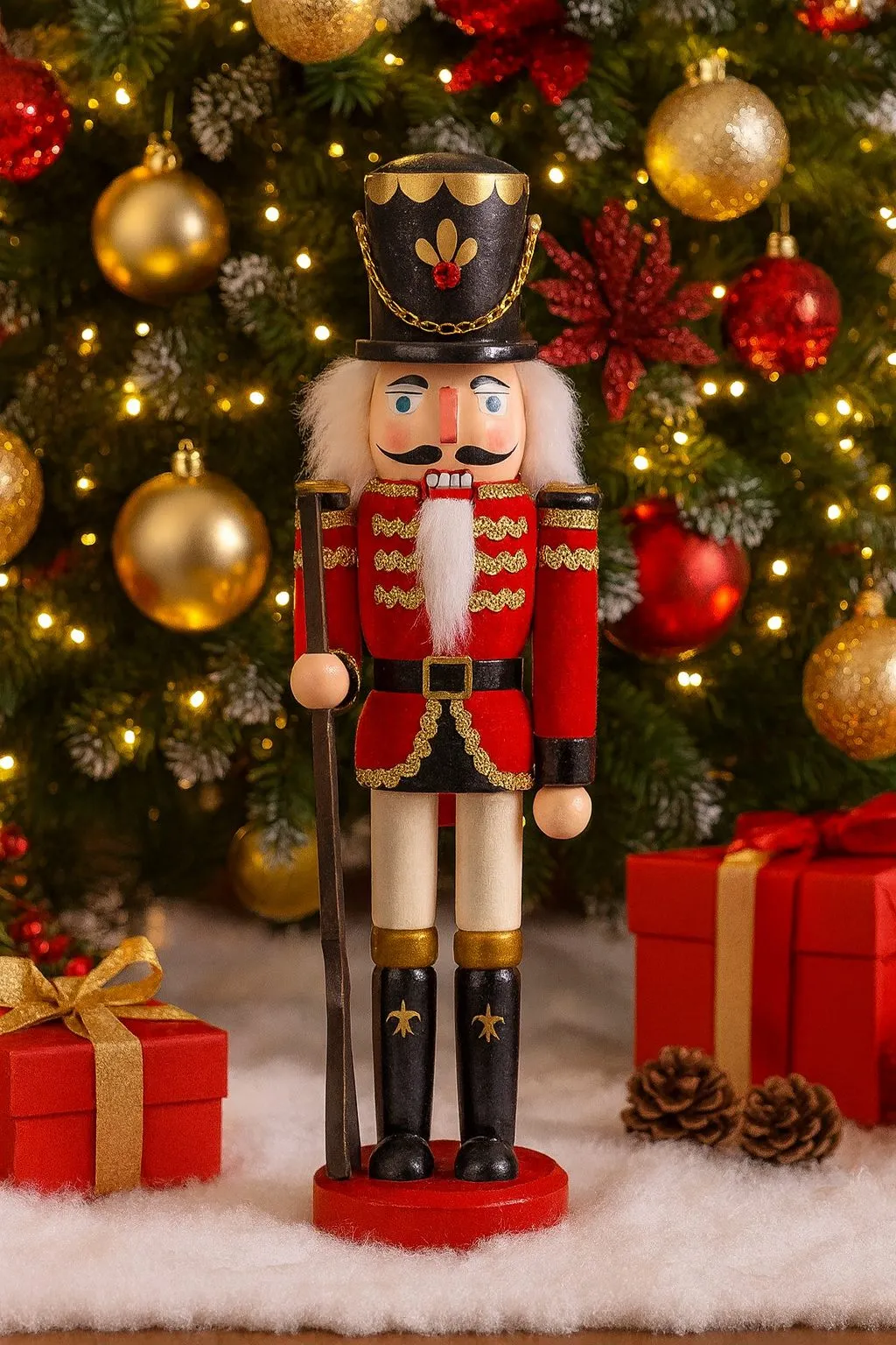 Nutcracker! Magical Christmas Ballet - Imperial Guard Wooden Nutcracker (12  Inches)
