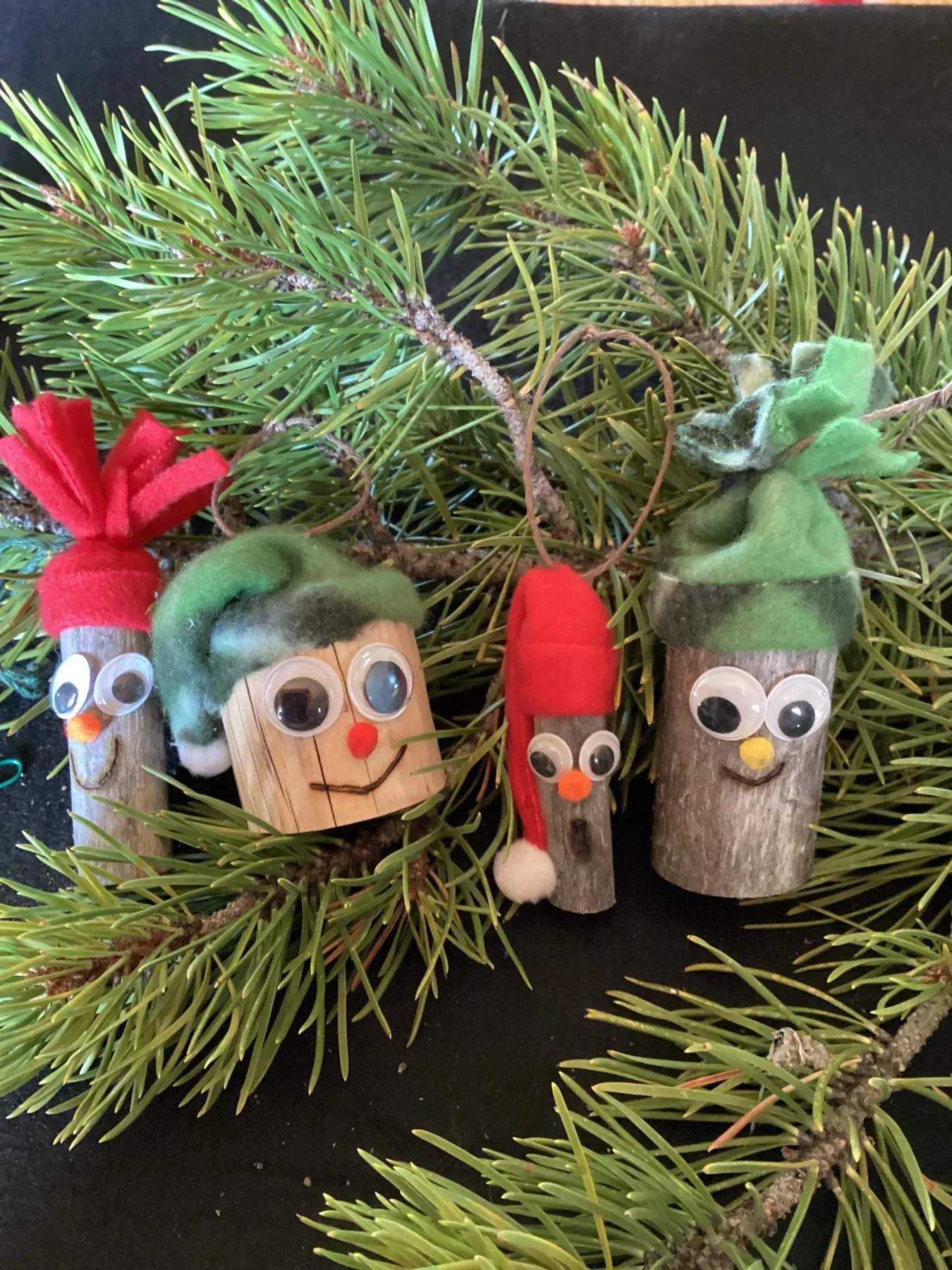 Ornament Set #1 — Crooked Tree