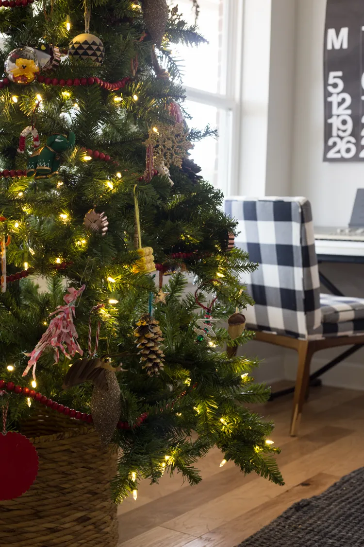 Our Eclectic, Kid-Friendly Christmas Tree - Live Free Creative Co