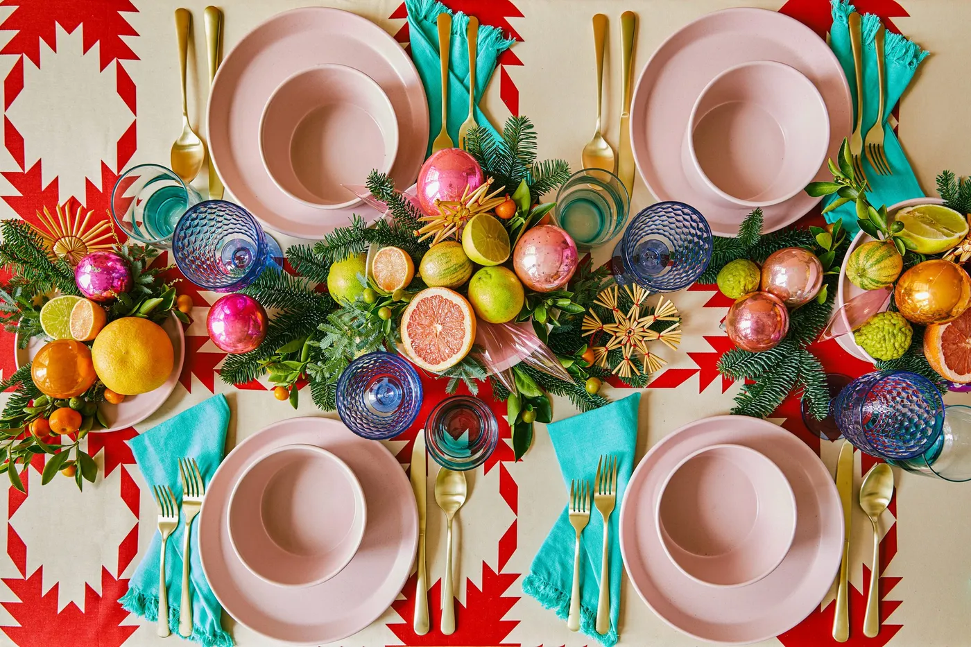 Our Executive Creative Director's Holiday Table Skips the Red and Green  Clichés | domino