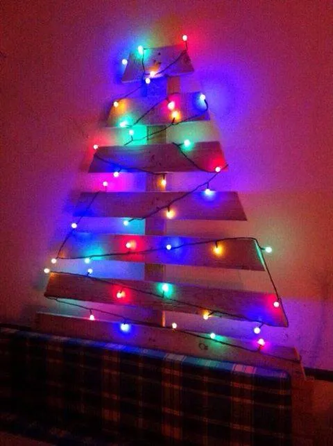 pallet christmas Tree – Old School Garden