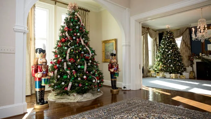 Pence residence Christmas 2017 decorations