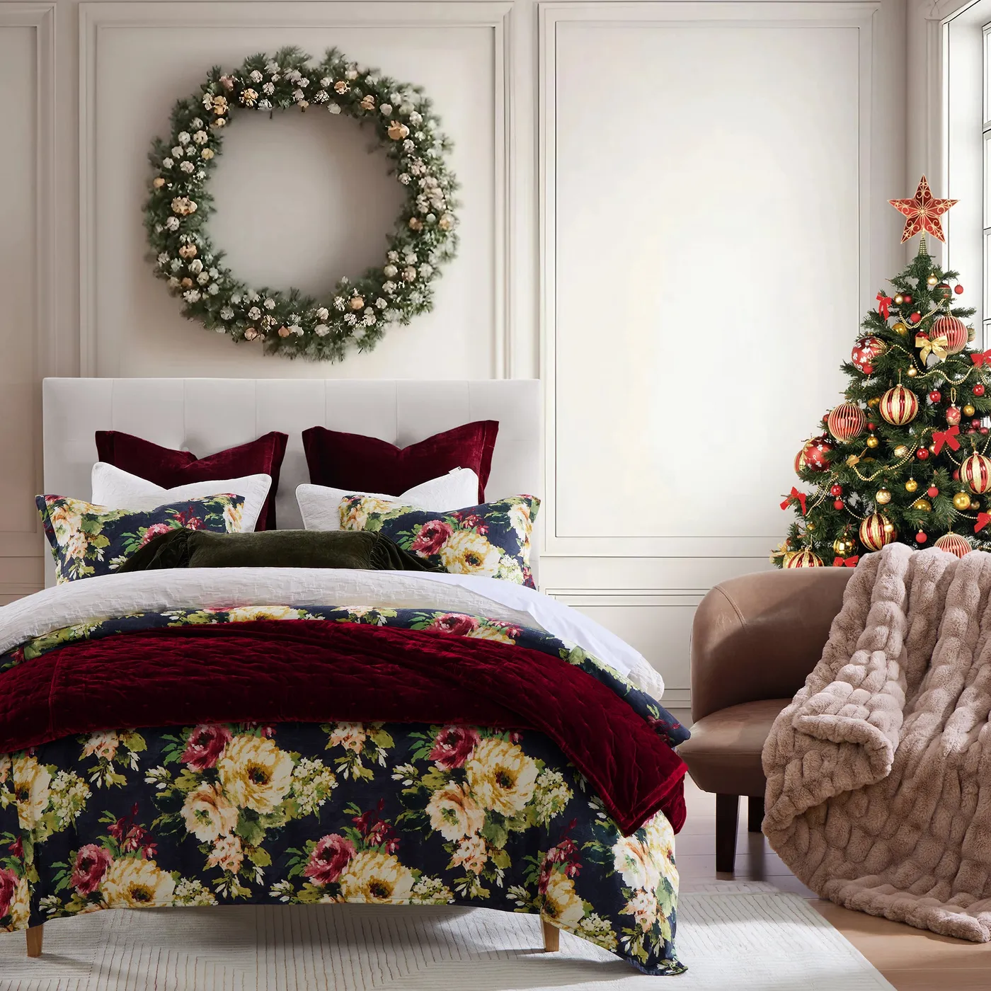 Peony Holiday Bedding - Shop The Look – HiEnd Accents