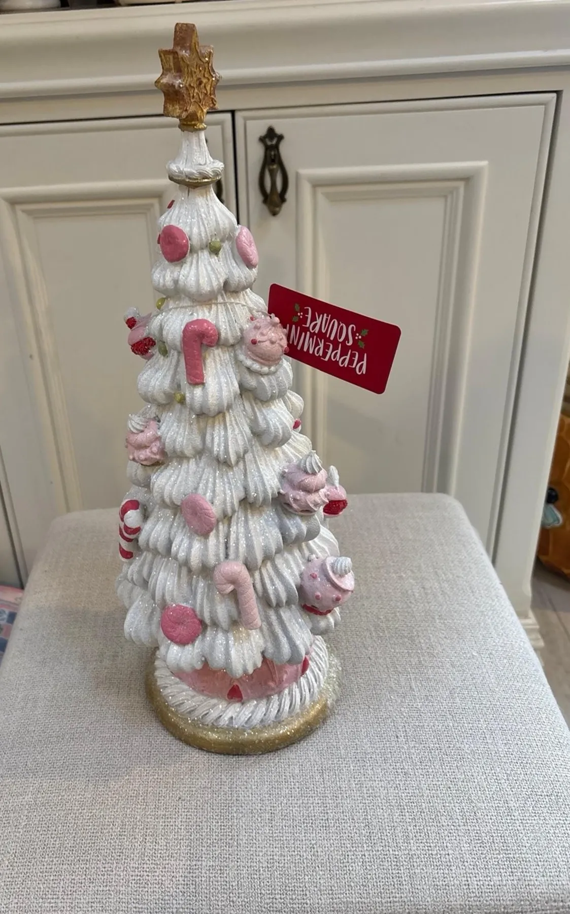 Peppermint Square Pink Candy Christmas Tree. | Mercari