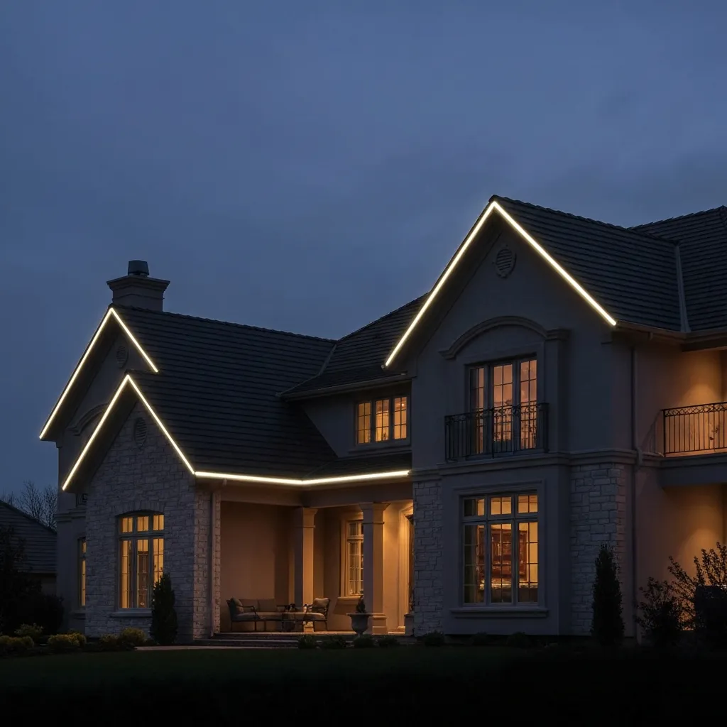 Permanent Outdoor Lighting Charlotte NC | Carolina Holiday Decor