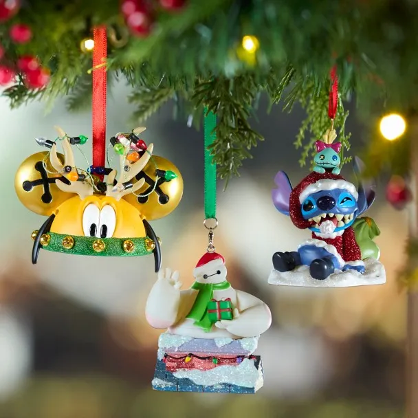 Pluto as Reindeer Ear Hat Ornament | Disney Store