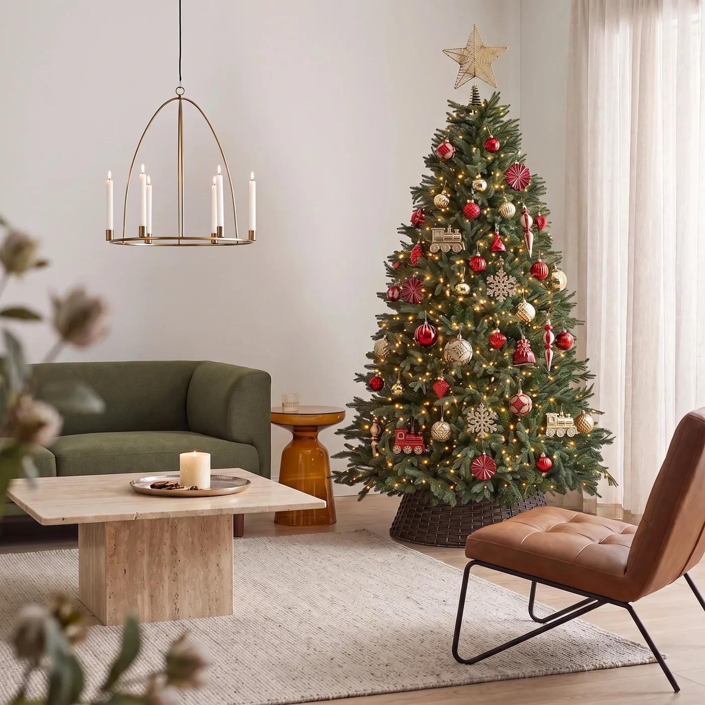Pre-Lit Trees for Festive Decor | Speckled Space