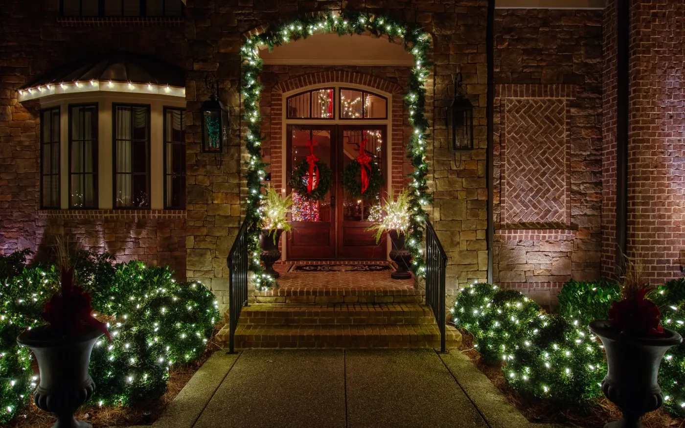 Professional Christmas Light Installation in San Antonio | Outdoor Lighting Perspectives
