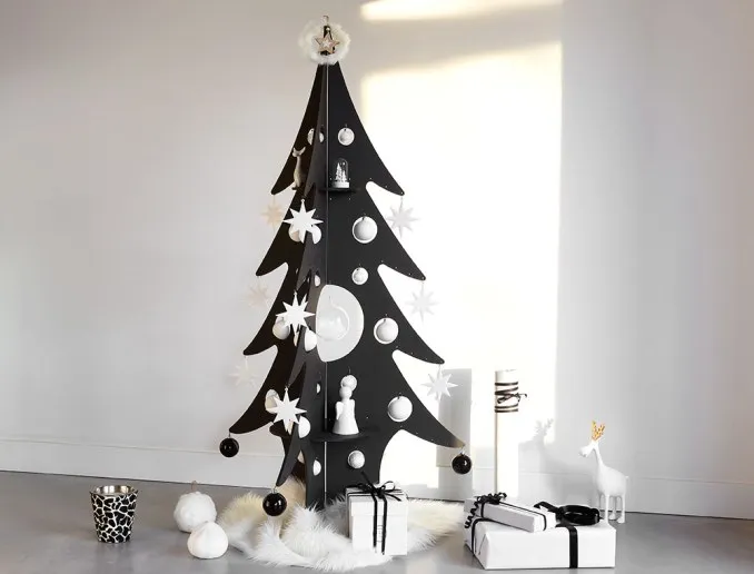 Recyclable Eco-Friendly Wooden Designer Christmas Tree