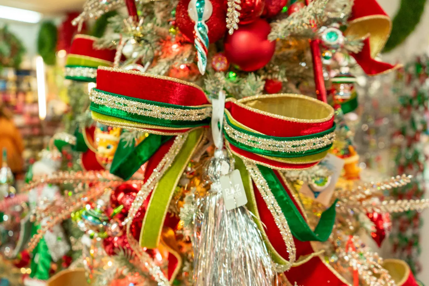 Ribbon brings a smile to every holiday season! | The Rummage Warehouse and  Culbreth & Co