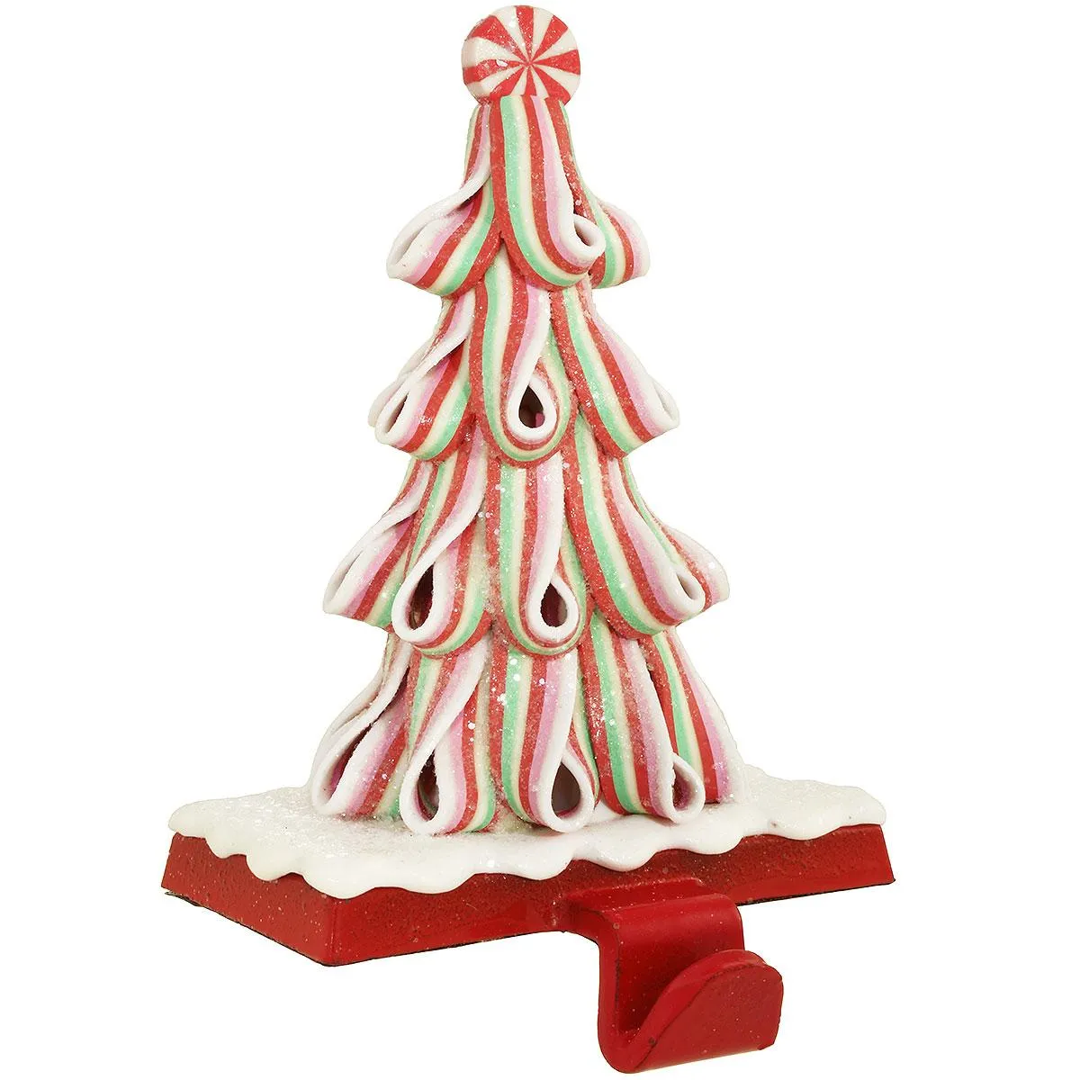 Ribbon Candy Tree Stocking Holder