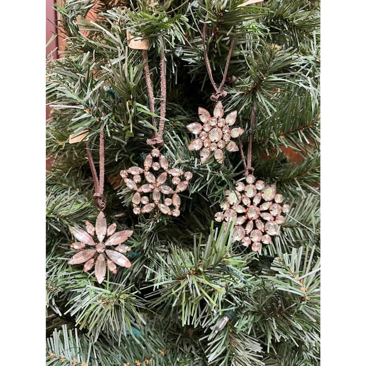 Roost Calliope Rhinestone Copper Ornament Small - Designer's Studio