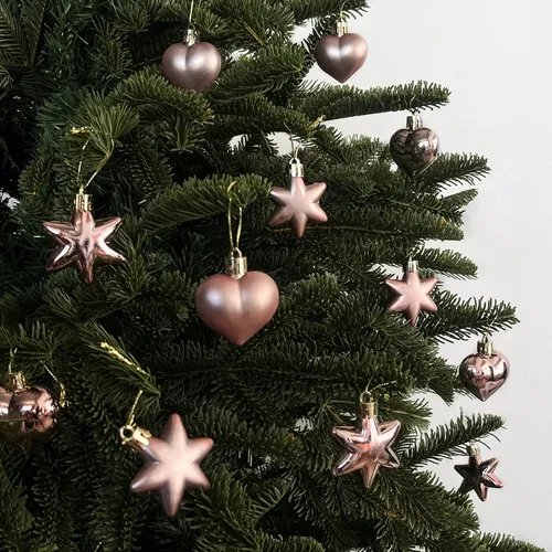 Rose Gold 6ft Christmas Tree Bundle by Masons Home Decor