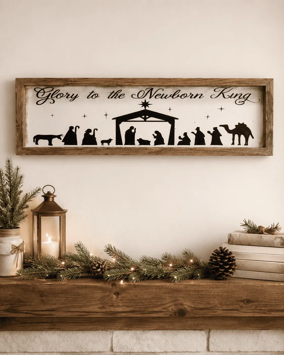 rustic Christmas wall décor Archives - Joyful Crafts