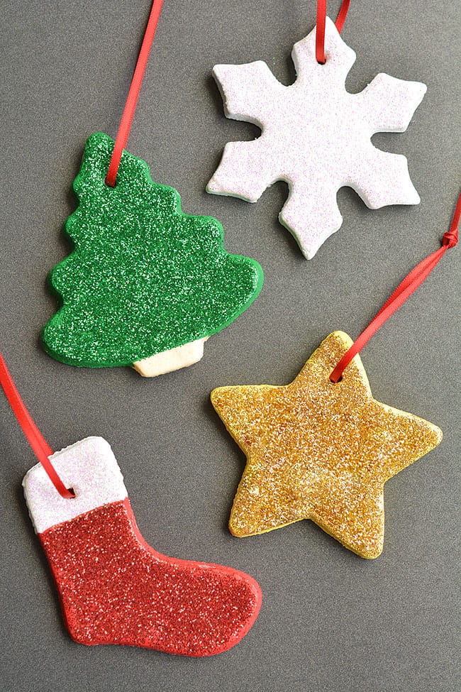 Salt Dough Ornaments - One Little Project