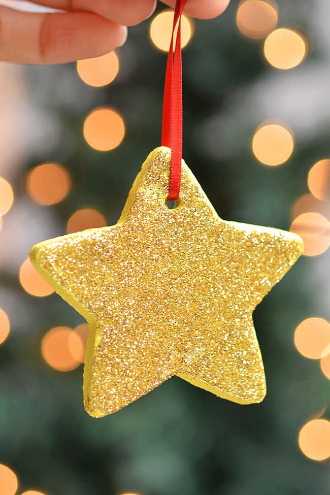 Salt Dough Ornaments - One Little Project
