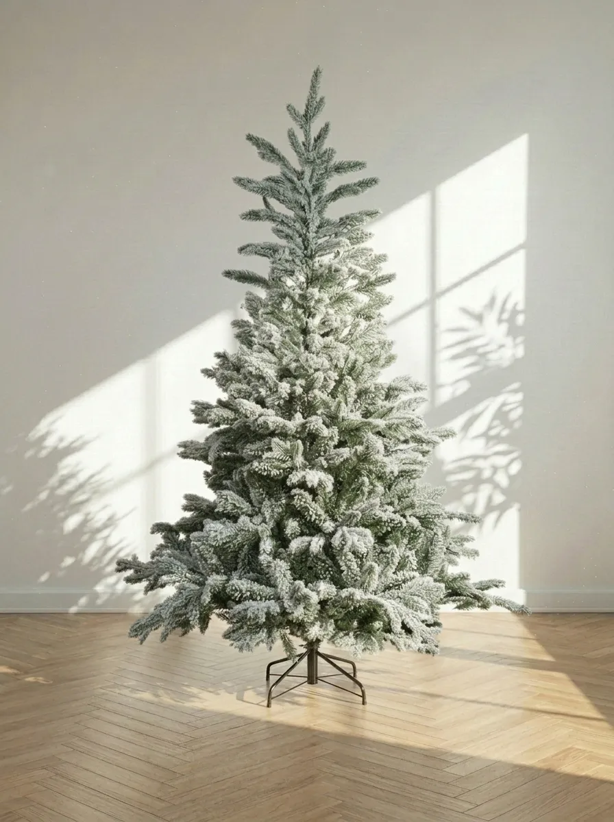 Sapin de Noël Réaliste et Enneigé Kingston | Santa's Valley