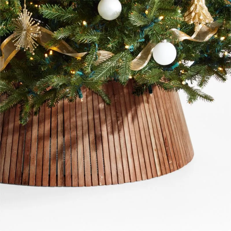 See deals & similar results for Elegant 24' Natural Acacia Wood Christmas  Tree Collar - Skei | Dupe.com