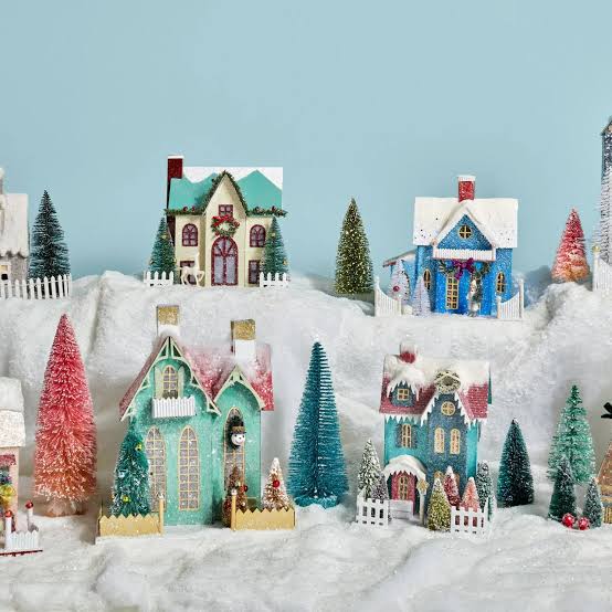 Shop Mini Holiday Homes for Your Christmas Village | HGTV