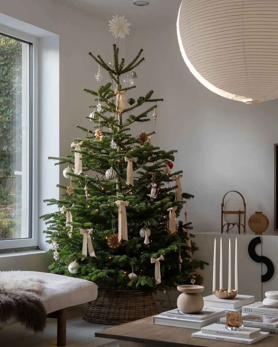 Simple Christmas Nordic Scandinavian Inspired DIY Christmas Decorations The  Polka Dot Chair