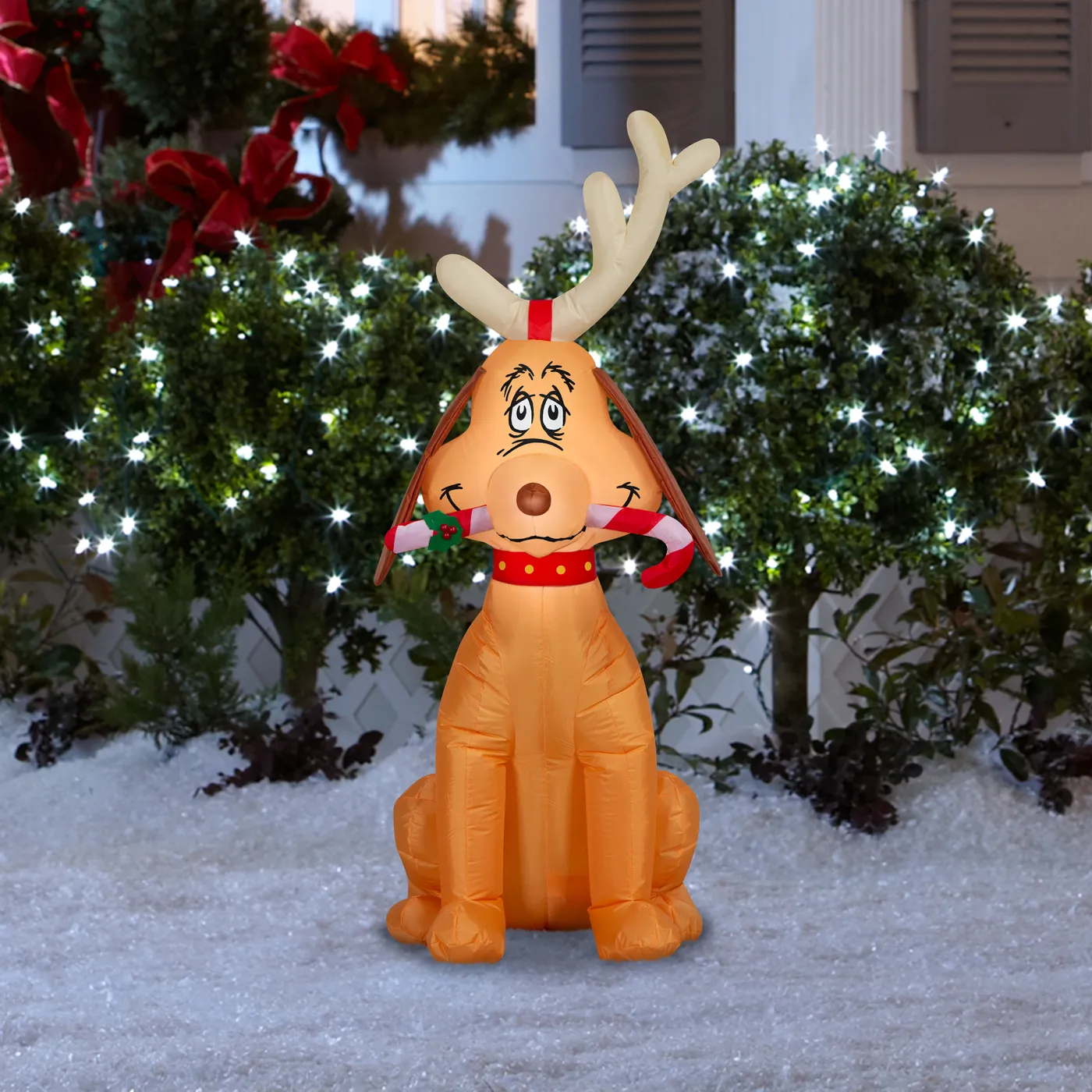 👉SOLD👈 7FT Christmas Inflatable Outdoor Decoration, Grinch and 4FT Grinch Holiday Inflatable – Easy Setup