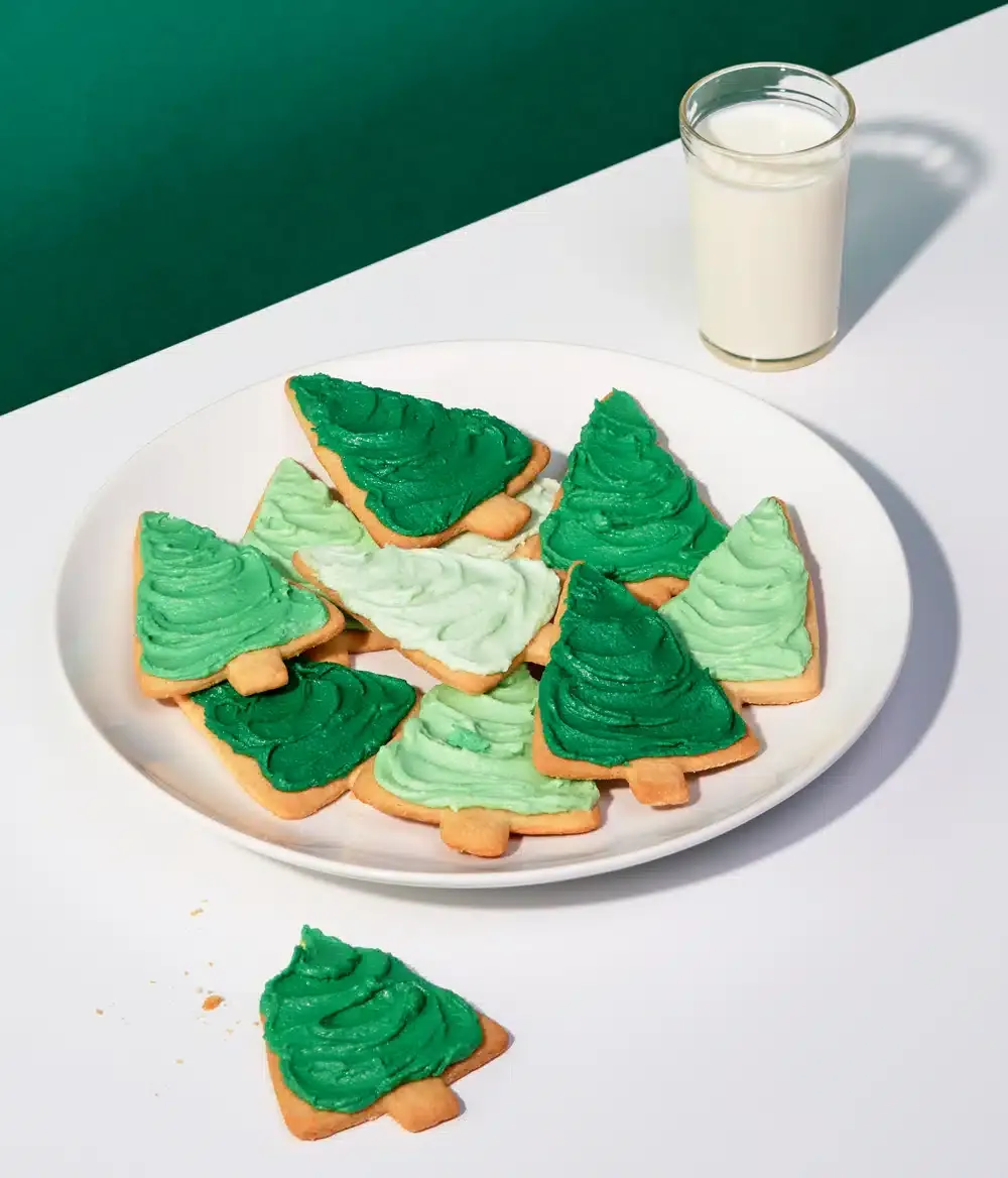 Sour Cream Sugar Cookie Trees