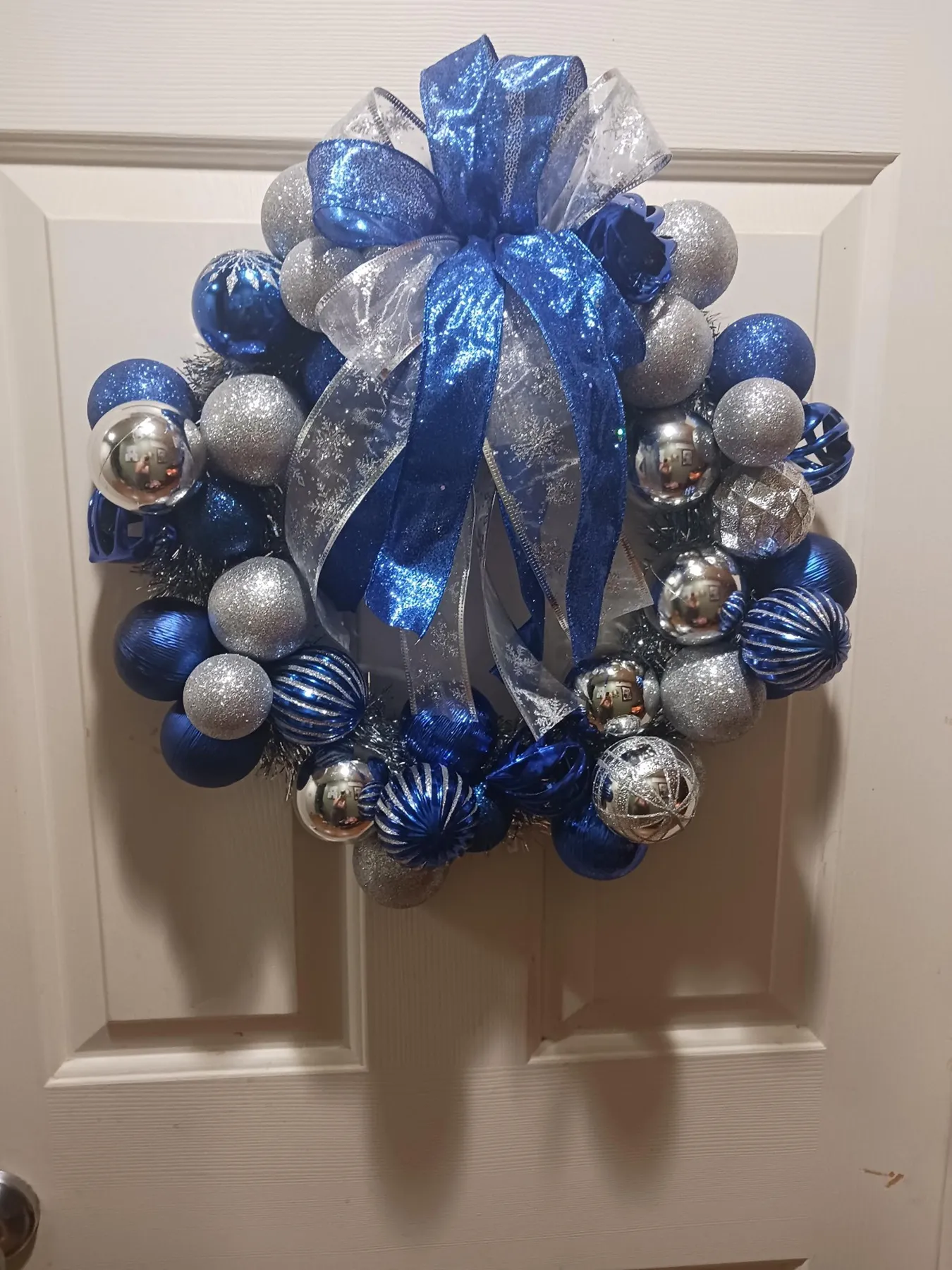 Stunning handmade silver and royal blue | Mercari