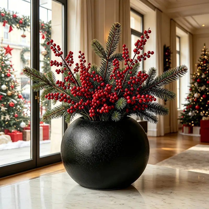 style modern minimalist black spherical vase - Temu Iceland